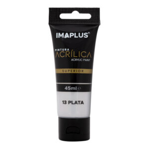 pintura acrílica plateada